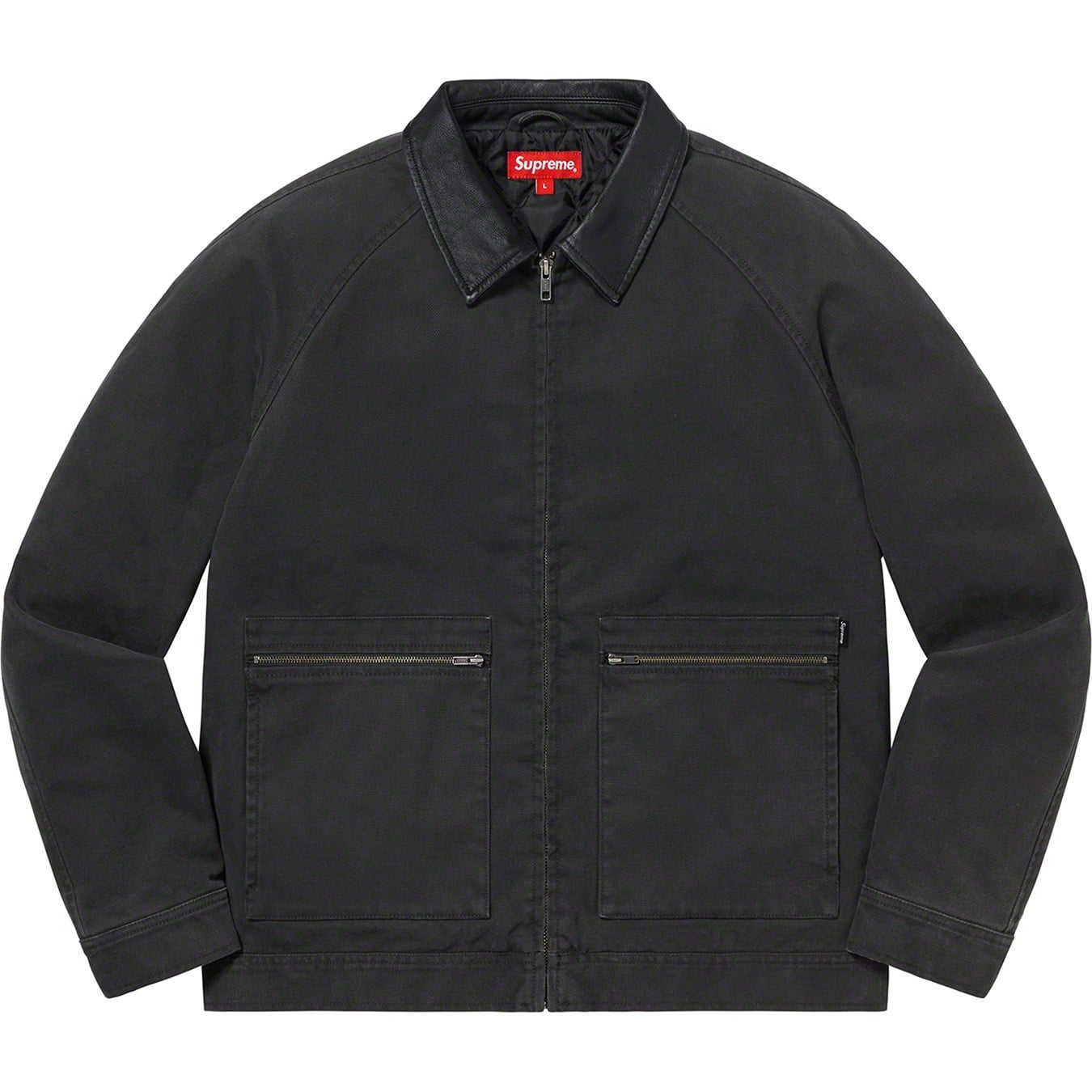 Leather Collar Work Jacket view 7